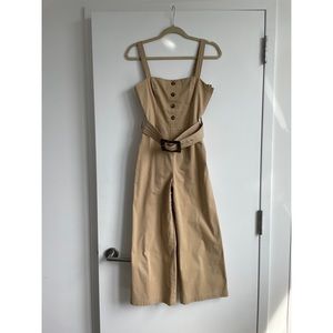 Staud jumpsuit with belt